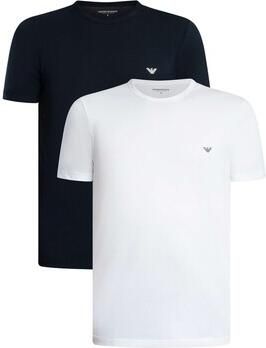 Emporio Armani Pyjama's nachthemden 2-pack Lounge Crew Regular T-shirt
