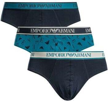 Emporio Armani Slips Katoenen stretchlegging met 3 pakjes