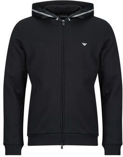 Emporio Armani Sweaters HOODED FULL ZIP BASIC TERRY