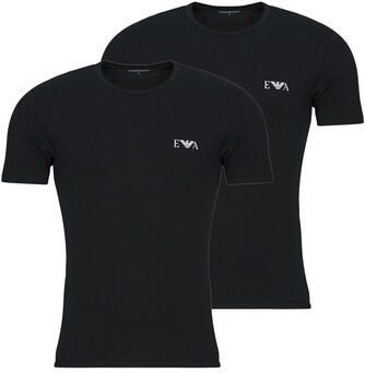 Emporio Armani Stretch Jersey Fitted Loungewear Shirt Heren (2-pack) - Foto 2