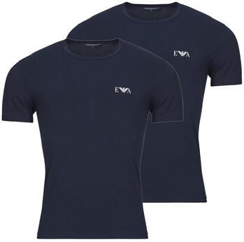 Emporio Armani Pyjama's nachthemden 2-pack Lounge Crew Neck T-shirt