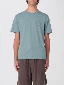 Emporio Armani Groene Katoenen T-shirt Stormy Sea World Green Heren - Foto 3