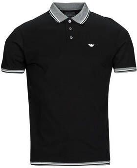 Armani Emporio Heren Polo Shirt Black Heren