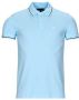 Emporio Armani Polo T-shirt met Art. 8N1Fb4 1Jptz Blauw Heren - Thumbnail 1