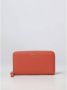 Emporio Armani Elegante Leren Portemonnees en Kaarthouders Orange Dames - Thumbnail 1