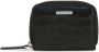 Emporio Armani Stijlvolle Leren Portemonnee met Ritssluiting Black Heren - Thumbnail 1