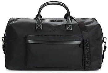 Emporio Armani Zwarte Reistassen voor Heren Black Heren