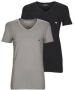 Emporio Armani T-shirt Korte Mouw V NECK T-SHIRT SLIM FIT PACK X2 - Thumbnail 2