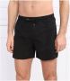 Emporio Armani Geborduurde Logo Polyester Zwemshorts Black Heren - Thumbnail 1