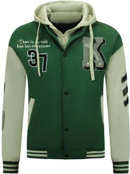 Enos Blazer College Jack Oversized Capuchon