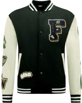 Enos Blazer Letterman Jacket Oversized