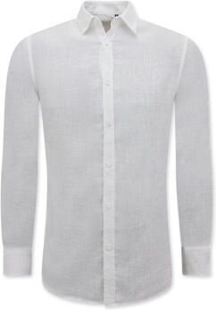 Enos Overhemd Lange Mouw Linnen Regular Fit