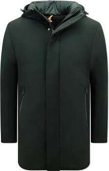 Enos Parka Jas Nette Klassieke Parka Jas Capuchon