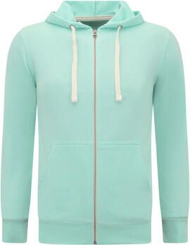 Enos Sweater Hoodie Rits Trainingsvest Sportvest