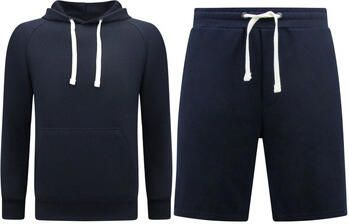 Enos Trainingspak Hoodie Korte Broek SET