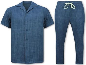 Enos Trainingspak Linnen Twinset Linnen Zomerset