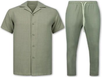 Enos Trainingspak Linnen Twinset Linnen Zomerset