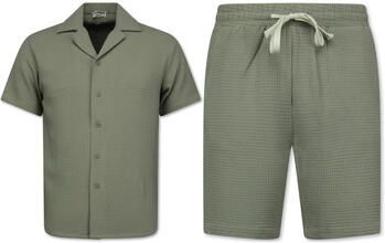 Enos Trainingspak Ribbed Oversized Zomer Set Two