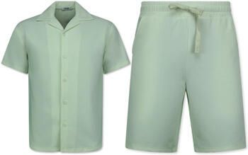 Enos Trainingspak Twinset Ribbed Oversized Zomerset