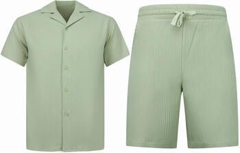 Enos Trainingspak Twinset Zomerset Ribbed Oversized