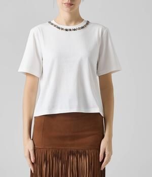 Ermanno Scervino T-shirt Korte Mouw D48EL027EE5T-SHIRTCRISTALLI