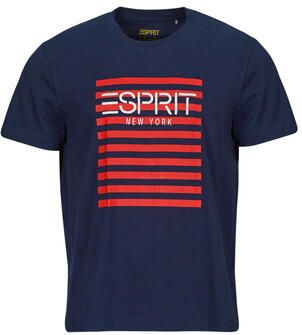 Esprit T-shirt Korte Mouw OCS LOGO STRIPE