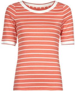 Esprit Shirt met korte mouwen in een gestreept patroon