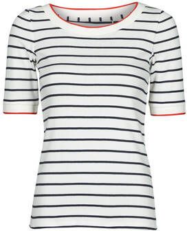 Esprit Shirt met korte mouwen in een gestreept patroon