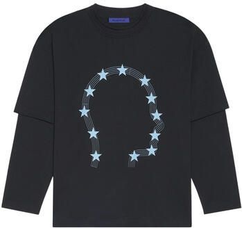 Études Studio T-shirt T-Shirt ches Longues Goudron B Head Black