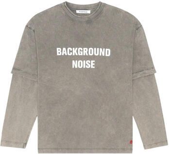 Études Studio T-shirt T-Shirt ches Longues Goudron Heavy Bleach Light Grey