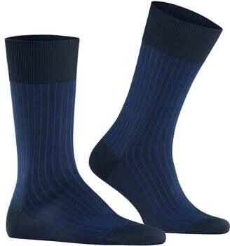 Falke Blauwe Oxford Sokken Blue Heren
