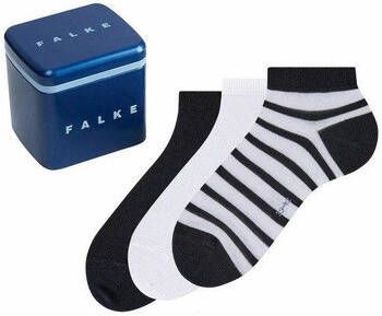 Falke Socks Happy Sokken 3 Paar Zwart Wit