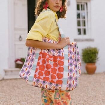 Favorite People Boodschappentas Tote Bag Formaggio Multi