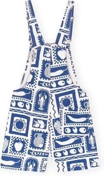 Favorite People Jumpsui Positano Overalls Blue White