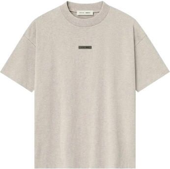 Fear Of God T-shirt Korte Mouw Essentials (SS25) T-Shirt Heather Stone