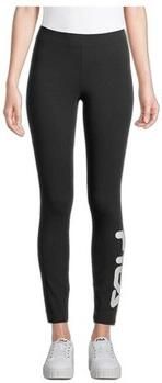 Fila Hoge taille elastische leggings met logoprint Black Dames