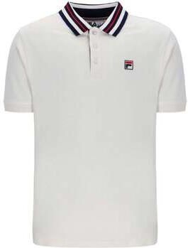 Fila Polo Shirt Korte Mouw Achille Heritage Contrast Collar Basic Polo Shirt Gardenia - Foto 2