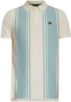 Fila Polo Shirt Korte Mouw Gebreid poloshirt in Buddy Bowling-stijl