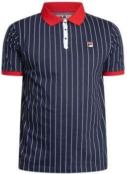 Fila Polo Shirt Korte Mouw Klassiek vintage gestreept poloshirt