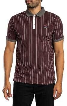 Fila Polo Shirt Korte Mouw Klassiek vintage gestreept poloshirt