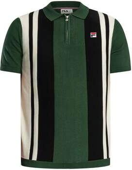 Fila Polo Shirt Korte Mouw Lazar gebreide polo met kleurblokken en ritssluiting