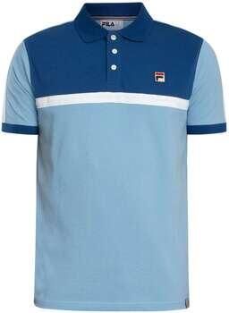 Fila Polo Shirt Korte Mouw Mattia poloshirt met contrasterend paneel