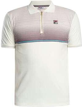 Fila Polo Shirt Korte Mouw Paco Zip Velours Poloshirt
