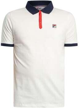 Fila T-shirt Panatta 2 Polo Shirt Gardenia Navy Red