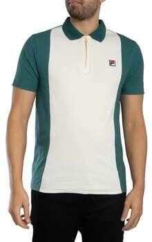 Fila Polo Shirt Korte Mouw Pierro Cut Sew Zip Polo Shirt