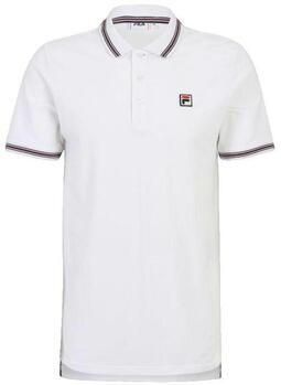 Fila Polo Shirt Korte Mouw Polo manches courtes blanc