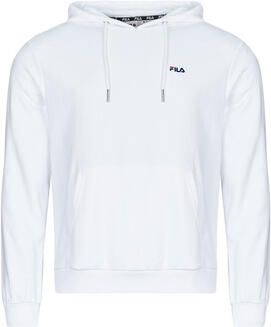 Fila Witte Hoodie Katoenmix Stijlvol Sweatshirt White Heren