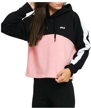 Fila Zwarte Bedrukte Hoodie voor Vrouwen Black Dames - Foto 3