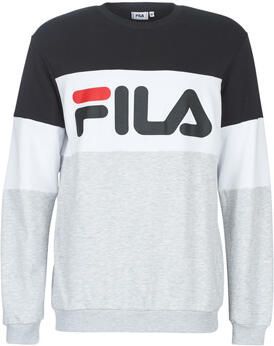 Fila Geblokkeerde Crew Sweatshirt in Zwart Grijs Multicolor Heren - Foto 4