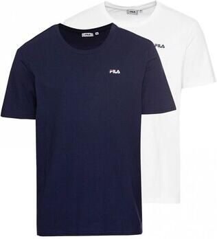 Fila T-shirt Korte Mouw Brod Tee Dubble Pack - Foto 2